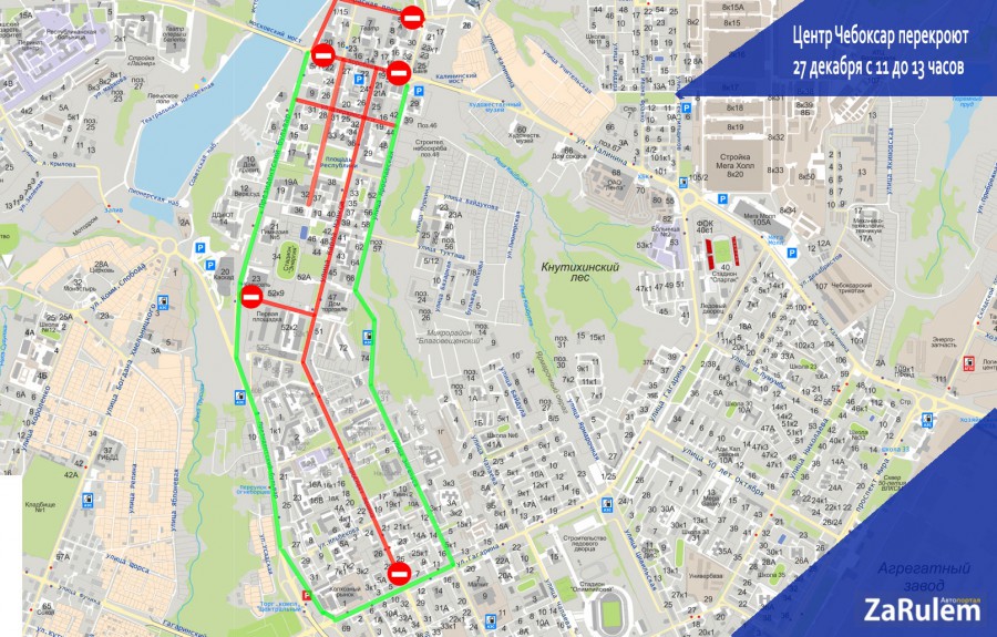 Карта чебоксары со знаками дорожного движения онлайн
